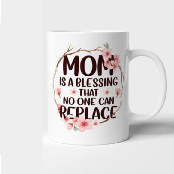 MATHER'S DAY MUG l MOM WITH GIRLS - PERSONALIZED MUG l 12 oz l MOM BIRTHDAY - Picture 1 of 1